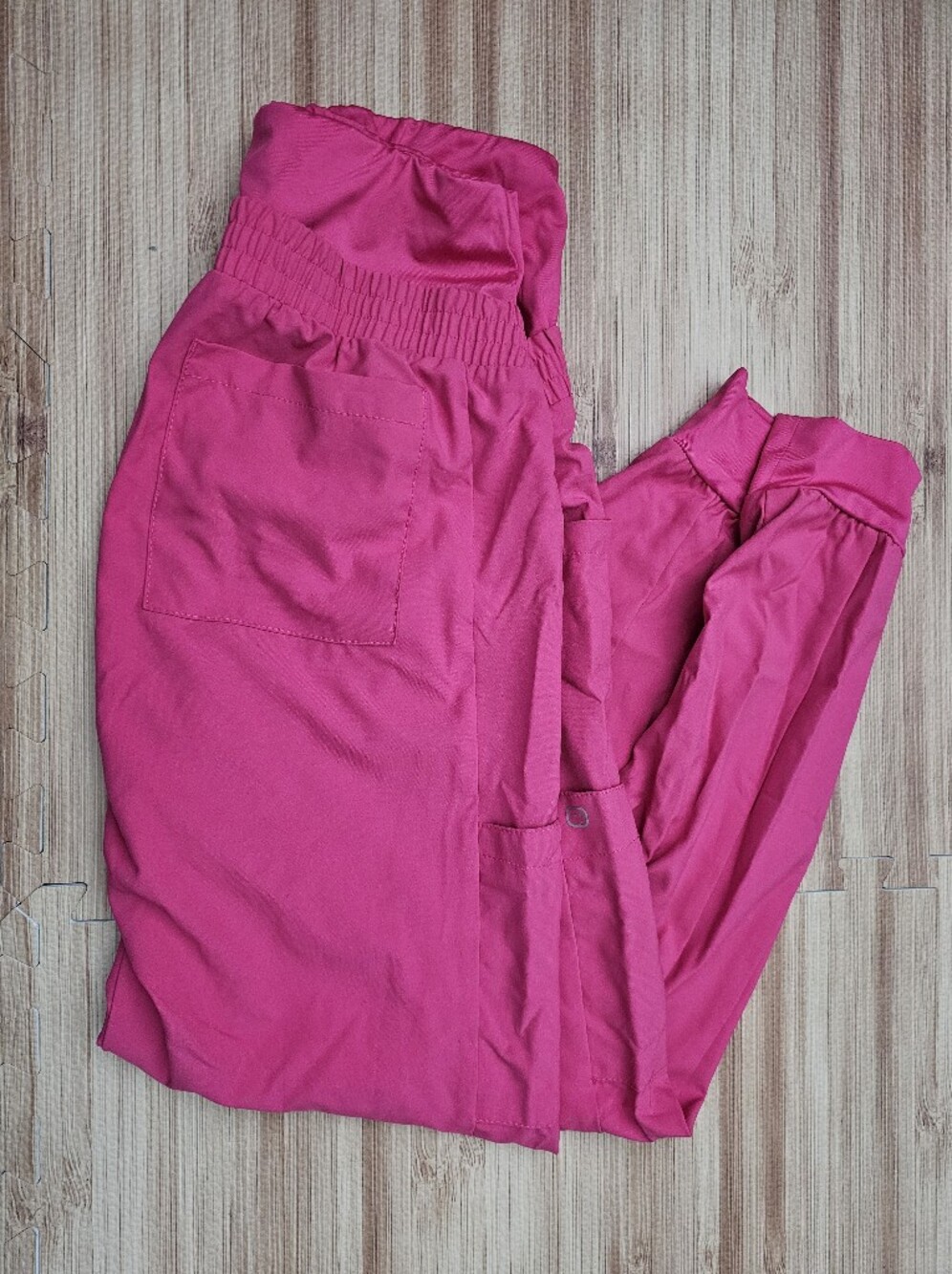 Wonderwink Pink Scrub Maternity Pants Size Small